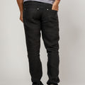 5-Pocket Linen Pants in black