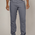 5-Pocket Linen Pants in gray