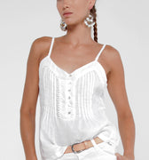 100% Linen Babydoll Tank S to XXXL - Claudio Milano