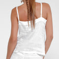 100% Linen Babydoll Tank S to XXXL - Claudio Milano
