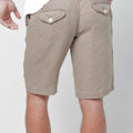 100% LINEN SHORT S to XXXL - Claudio Milano