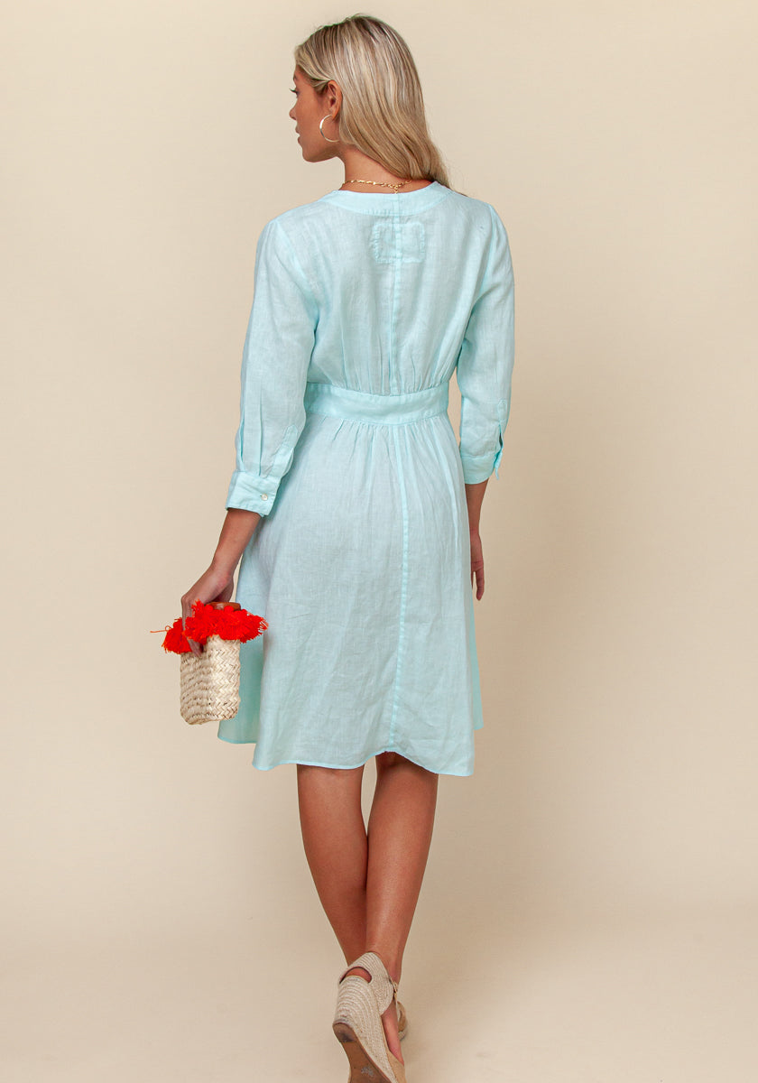 100% LINEN WRAP TUNIC S to XXXL - Claudio Milano