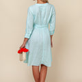 100% LINEN WRAP TUNIC S to XXXL - Claudio Milano