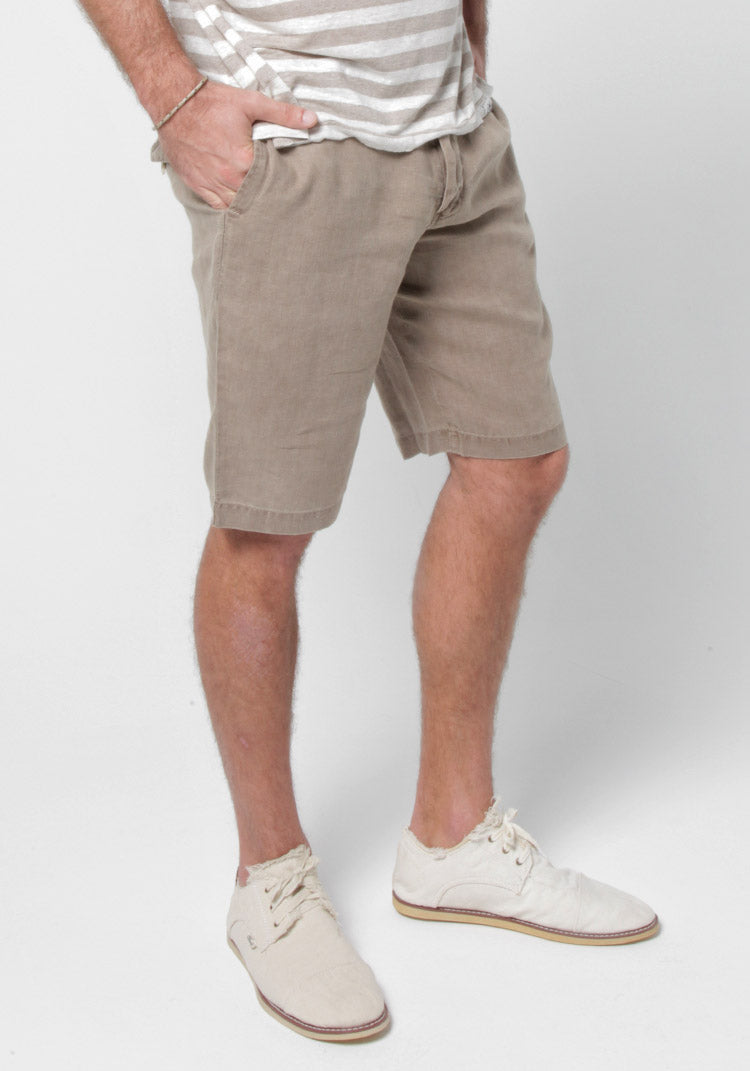 100% LINEN SHORT S to XXXL - Claudio Milano