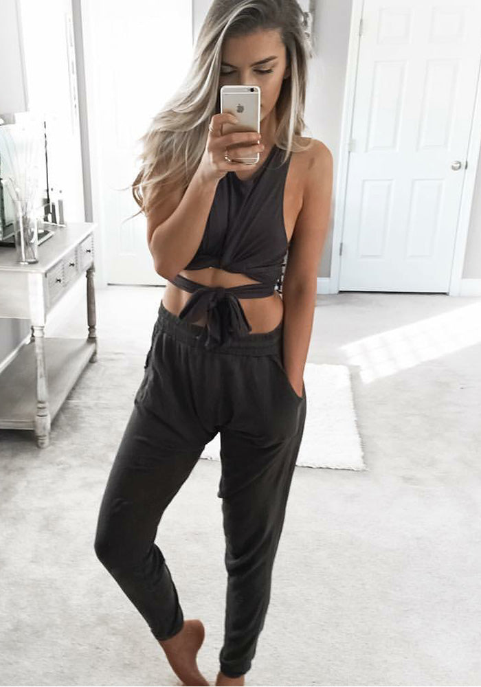 100% Linen Drawstring Harem Pant S to XXXL - Claudio Milano 