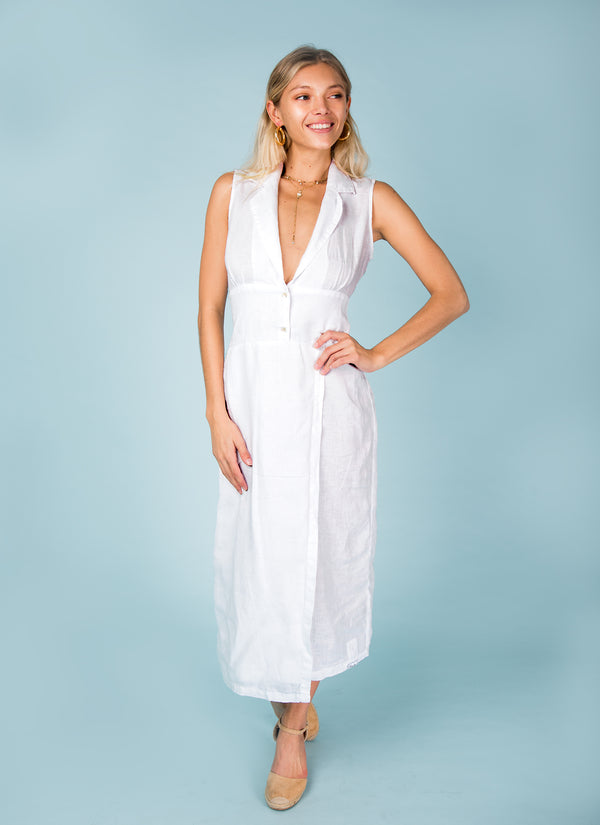 Linen Dresses, White Linen Dresses for Women